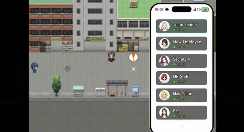 心理控制OL多角色 Immoral office : Hypno Switch 版游戏封面