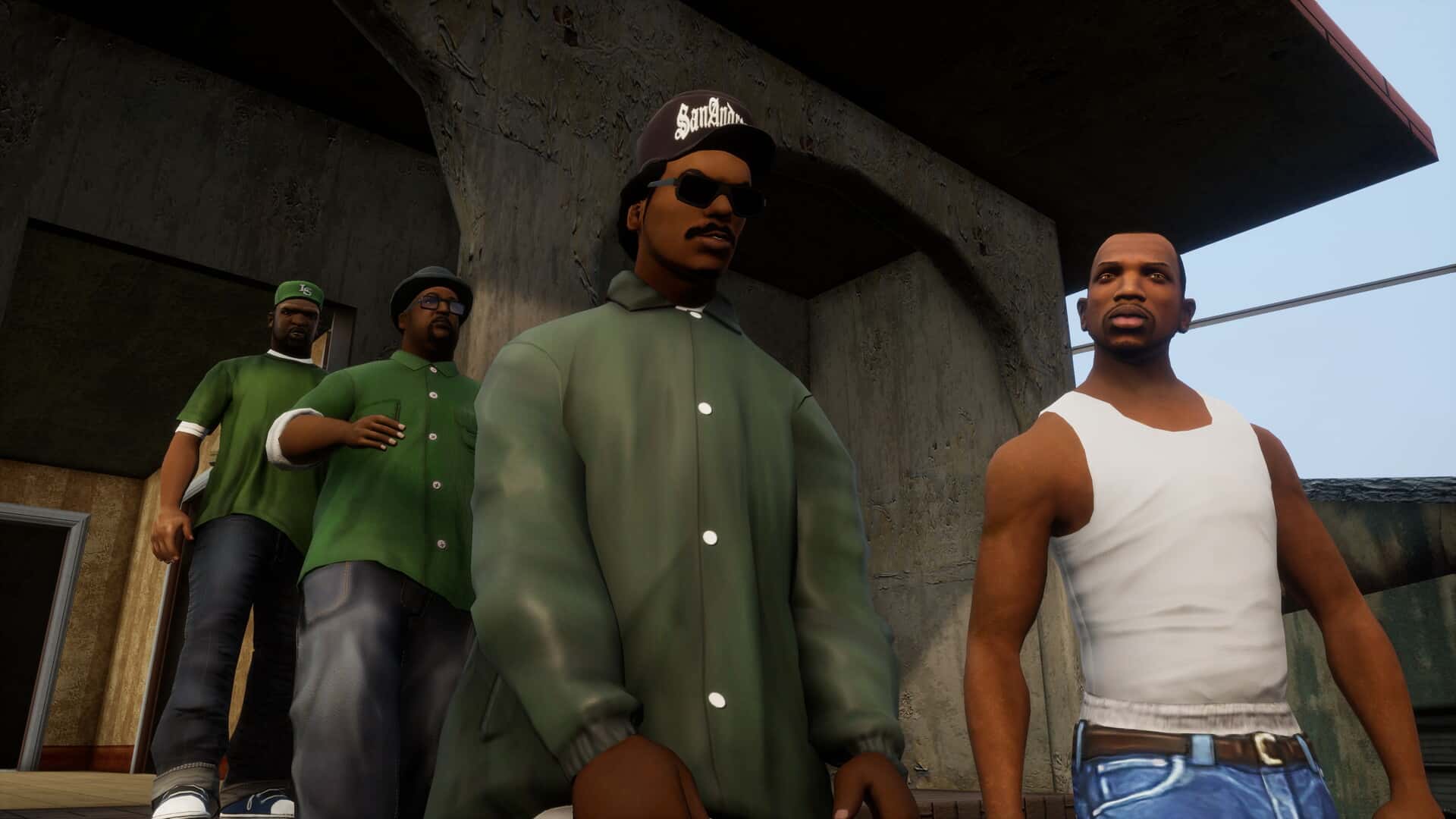 侠盗猎车手：圣安地列斯重制版 GTA San Andreas Definitive Edition 决定版封面