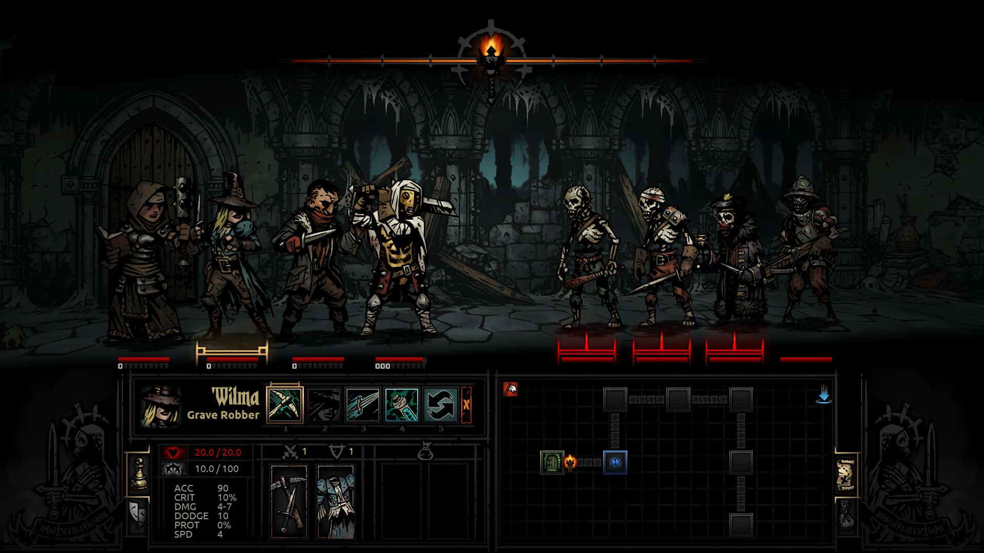 暗黑地牢 DarkestDungeon 中文版封面